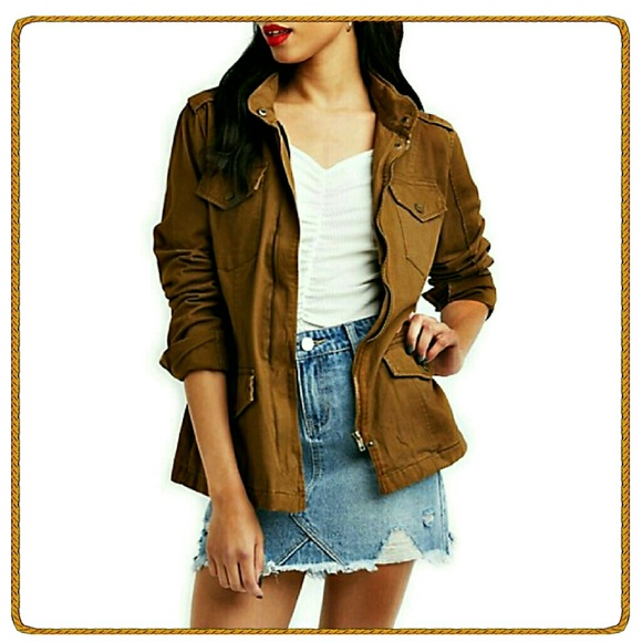 Brown Utility Jacket | Poshmark